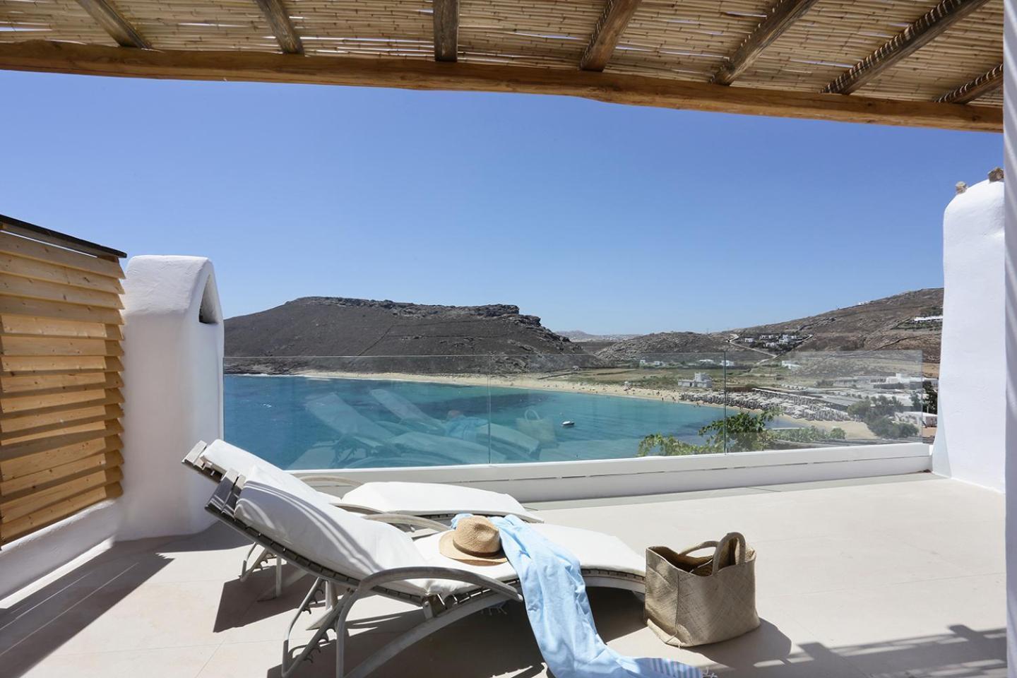 Albatros Club Mykonos Hotel Panormos  Eksteriør billede