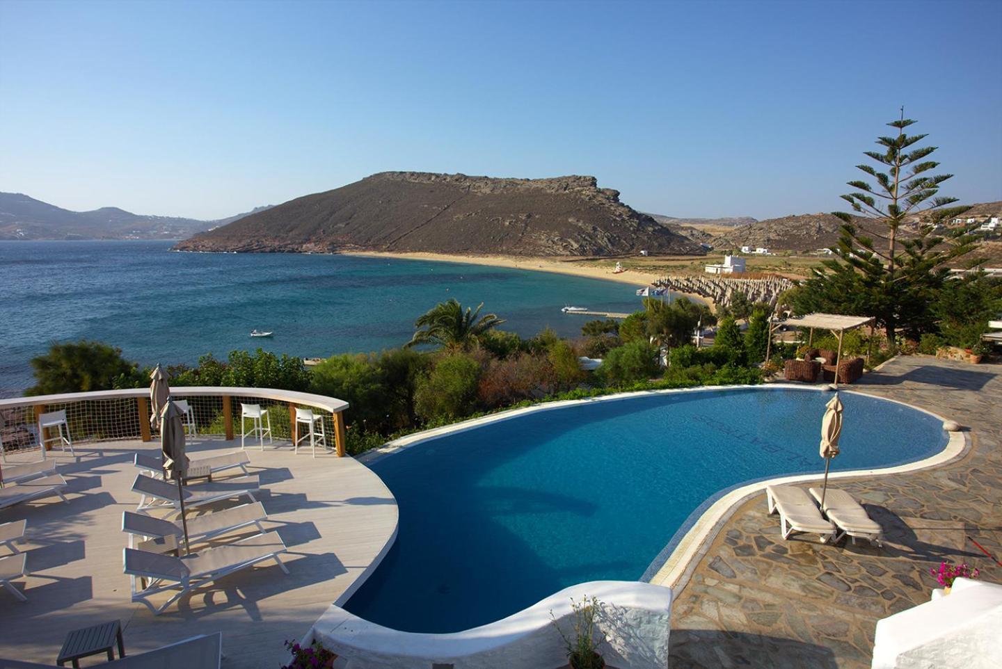 Albatros Club Mykonos Hotel Panormos  Eksteriør billede
