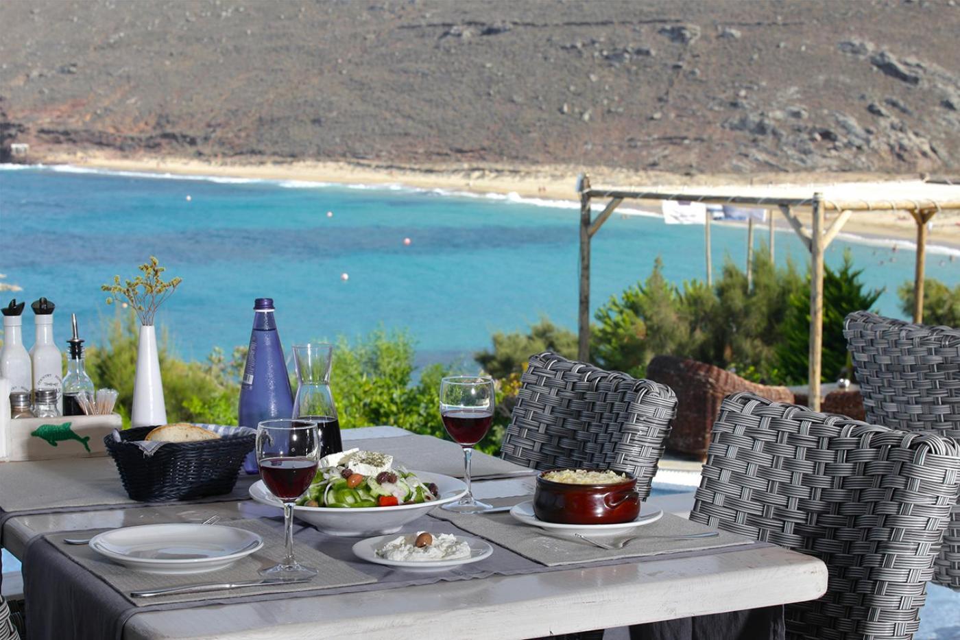 Albatros Club Mykonos Hotel Panormos  Eksteriør billede